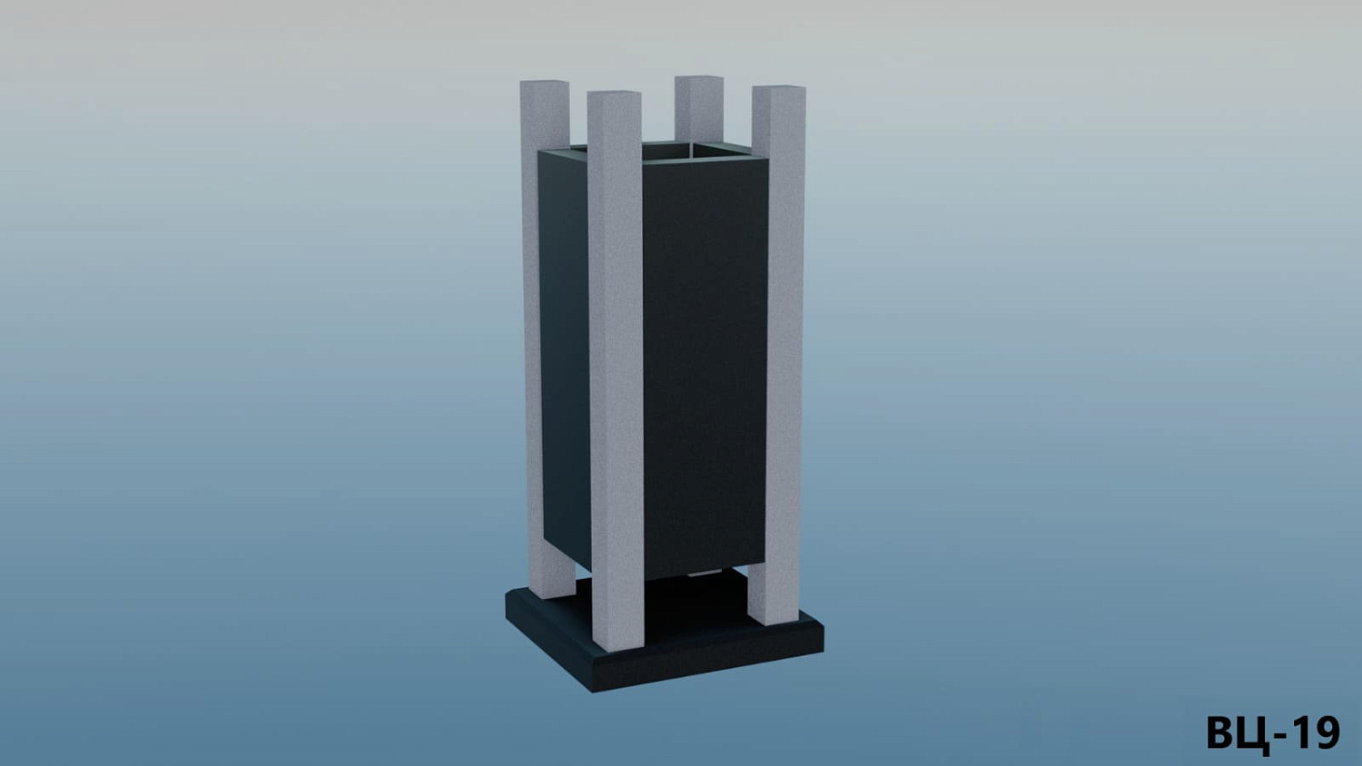 Декорирование гранитными и мраморными вазами, лампадами, балясинами