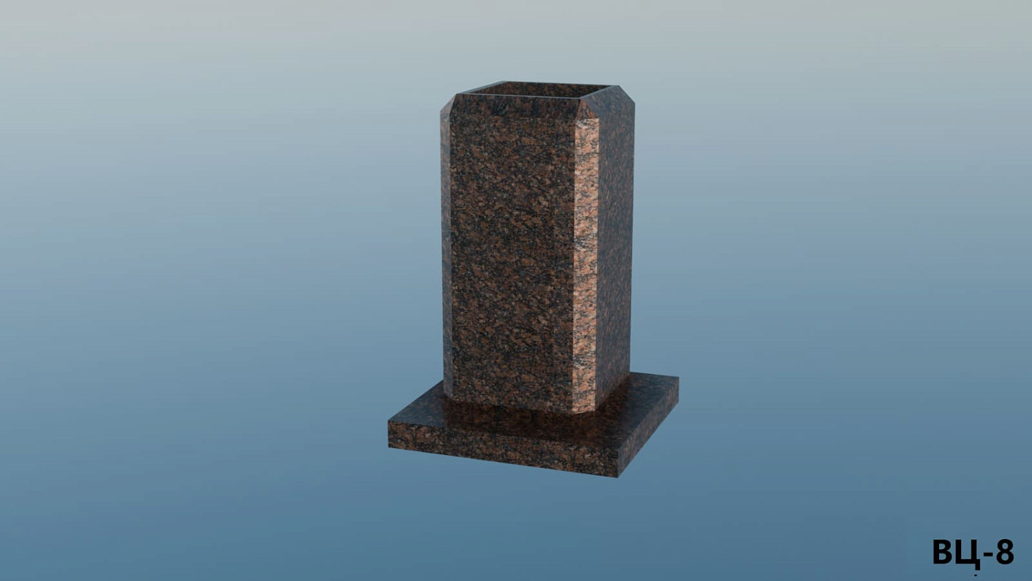 Декорирование гранитными и мраморными вазами, лампадами, балясинами